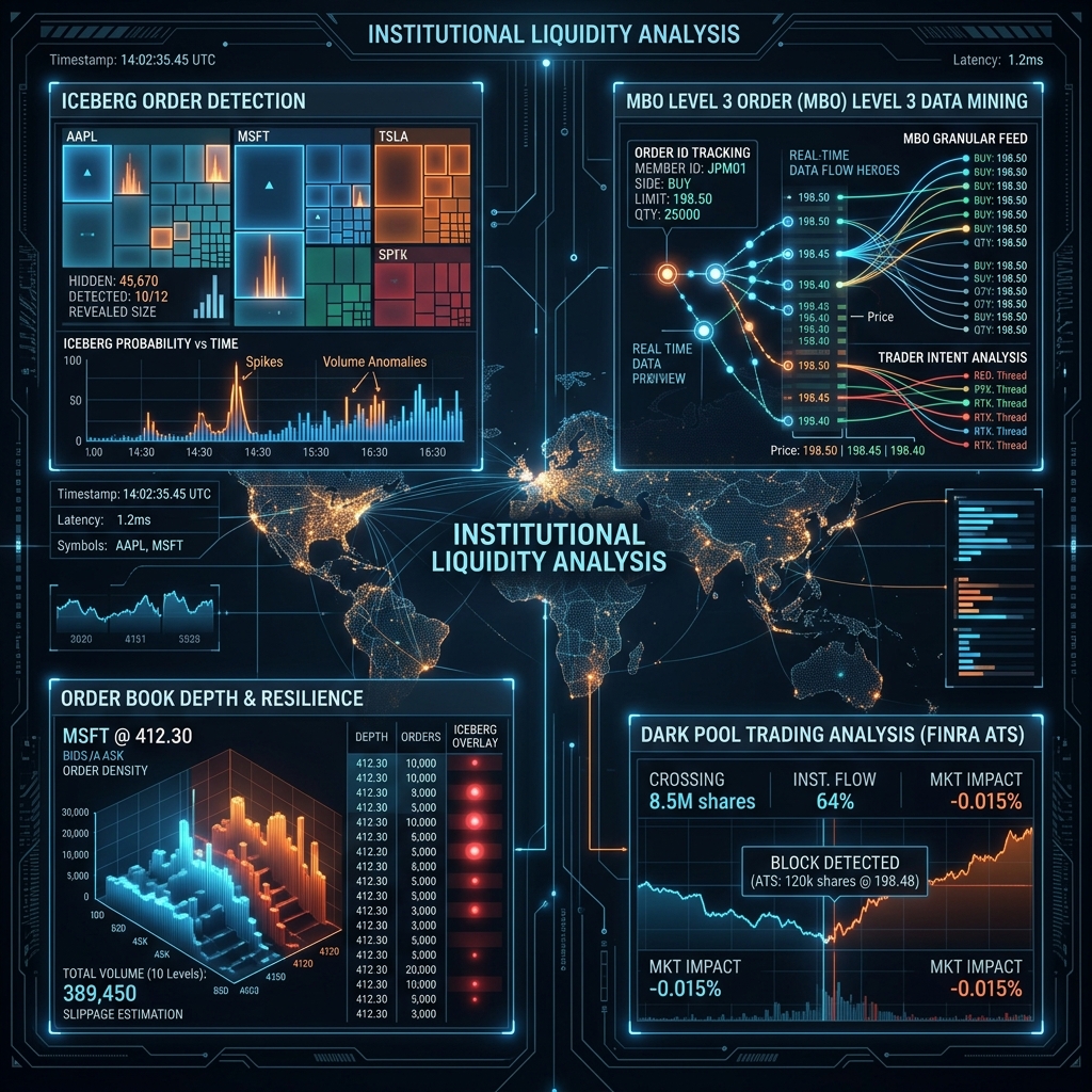 Iceberg detection representative MBO level 3 data mining